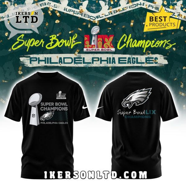 Philadelphia Eagles Super Bowl LIX Champions Hoodie