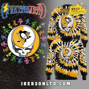 Pittsburgh Penguins Luxury Grateful Dead Sweatshirt