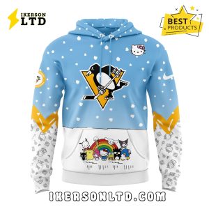 Pittsburgh Penguins x Hello Kitty Blue Hoodie