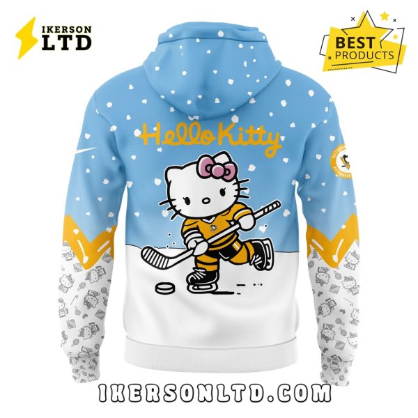 Pittsburgh Penguins x Hello Kitty Blue Hoodie