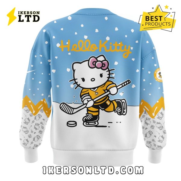 Pittsburgh Penguins x Hello Kitty Blue Hoodie