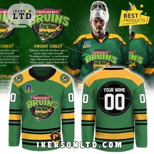 Providence Bruins Turtle Powered RI Hockey Jersey