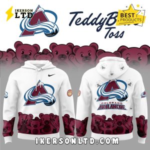 Teddy Bear Toss 2025 Colorado Avalanche Hoodie