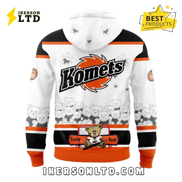 Teddy Bear Toss 2025 Fort Wayne Komets Hoodie