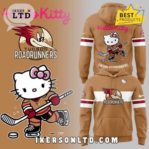 Tucson Roadrunners x Hello Kitty Limnited Hoodie