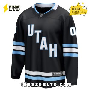 Utah Hockey Club Apparel Black Breakaway Hockey Jersey