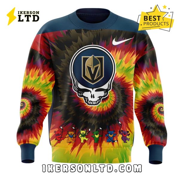 Vegas Golden Knights 2025 Grateful Dead Night Sweatshirt