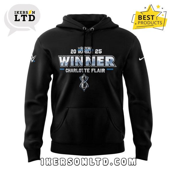 WWE Charlotte Flair Black Hoodie