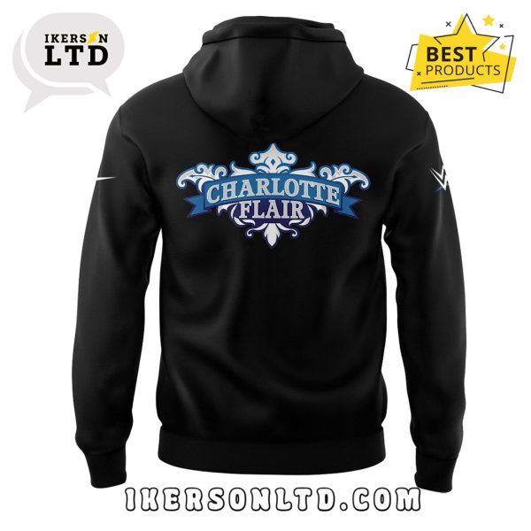 WWE Charlotte Flair Black Hoodie