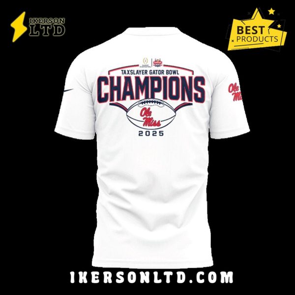 Ole Miss Football x Gator Bowl Champions Hoodie