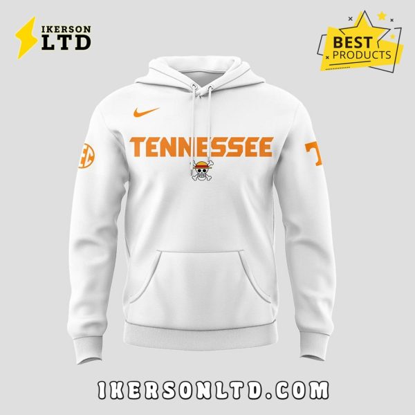 One Piece x Tennessee Amine White Hoodie