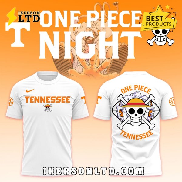 One Piece x Tennessee Amine White Hoodie