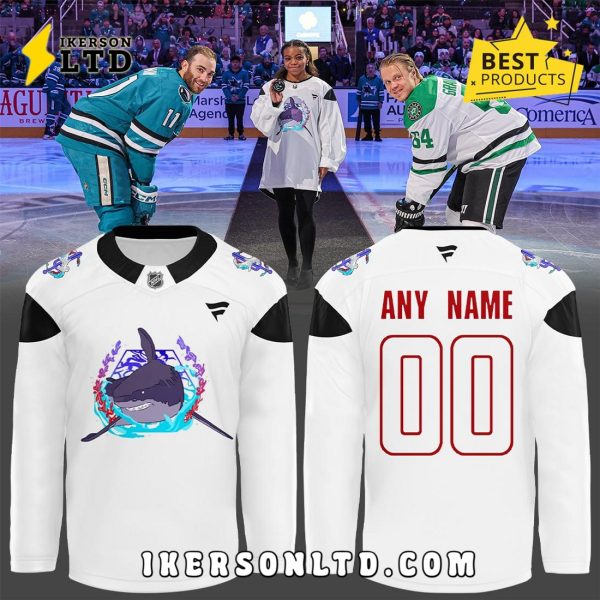 San Jose Sharks Custom Celebrating Black History Hockey Jersey