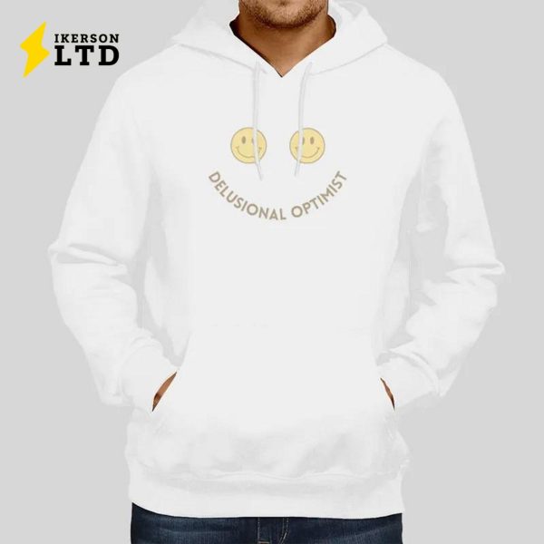 Simley Emoji Delusional Optimist Shirt