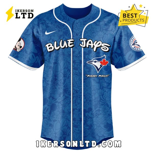 Toronto Blue Jays x Mickey Night Game Baseball Jersey