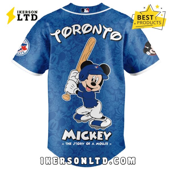 Toronto Blue Jays x Mickey Night Game Baseball Jersey