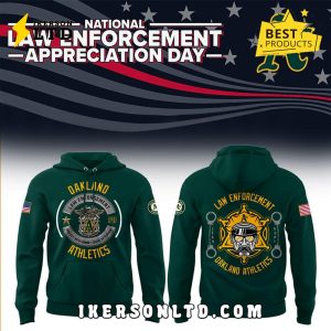 Athletics x Low Enforcement Appreciation Day 2025 Hoodie