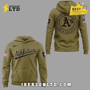 Athletics x Military Appreciation Night 2025 Hoodie