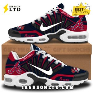 Atlanta Braves Custom MLB Air Max Plus Sneakers