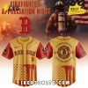 Cincinnati Reds MLB Firefighter Appreciation Baseball Jersey