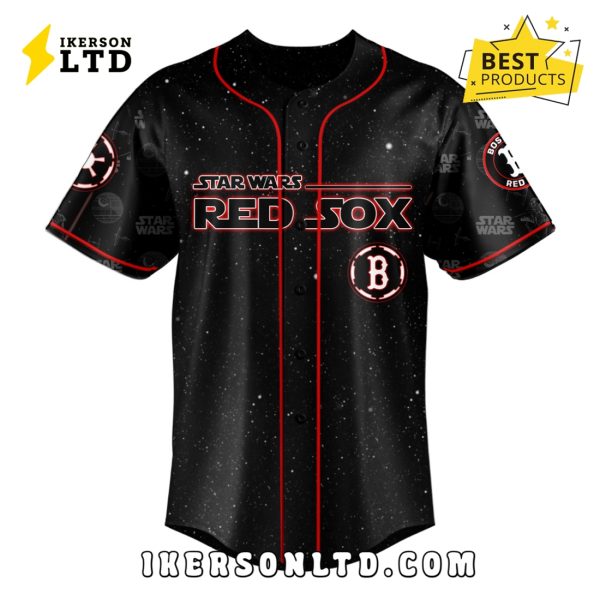 Boston Red Sox MLB x Star Wars Night Baseball Jersey