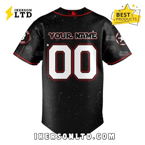Boston Red Sox MLB x Star Wars Night Baseball Jersey