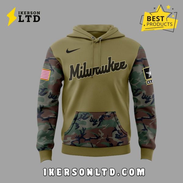 Brewers x Military Appreciation Night 2025 Hoodie