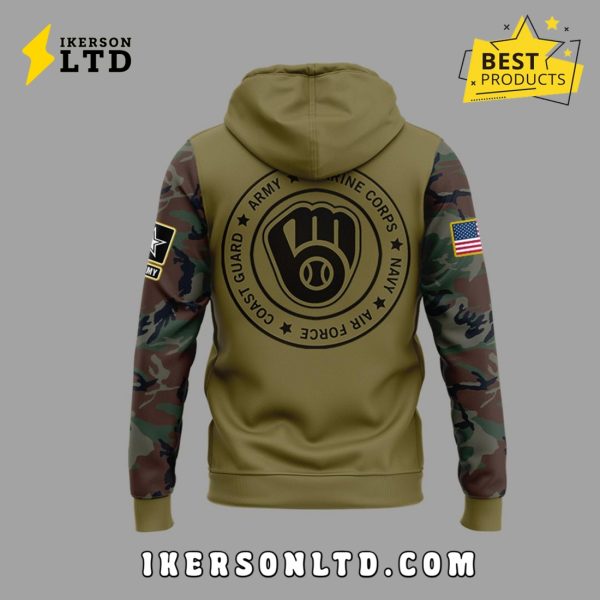 Brewers x Military Appreciation Night 2025 Hoodie
