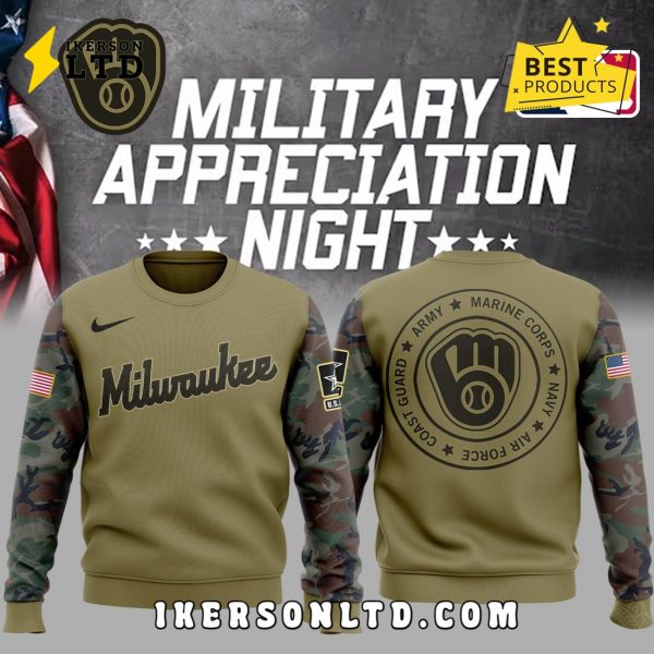 Brewers x Military Appreciation Night 2025 Hoodie