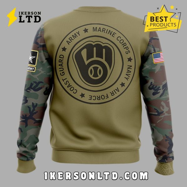 Brewers x Military Appreciation Night 2025 Hoodie