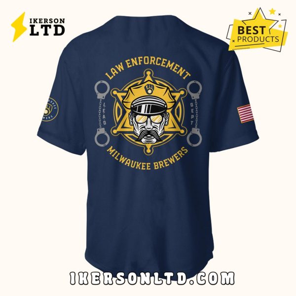 Brewers x National Law Enforcement Appreciation Day Baseball Jersey