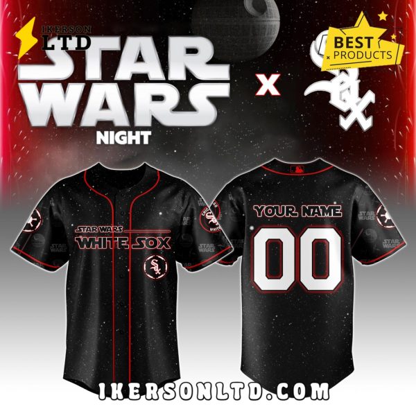 Chicago White Sox MLB x Star Wars Night Baseball Jersey