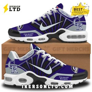 Colorado Rockies Custom MLB Air Max Plus Sneakers