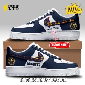 Custom Denver Nuggets For Fans Air Jordan 1 Hightop