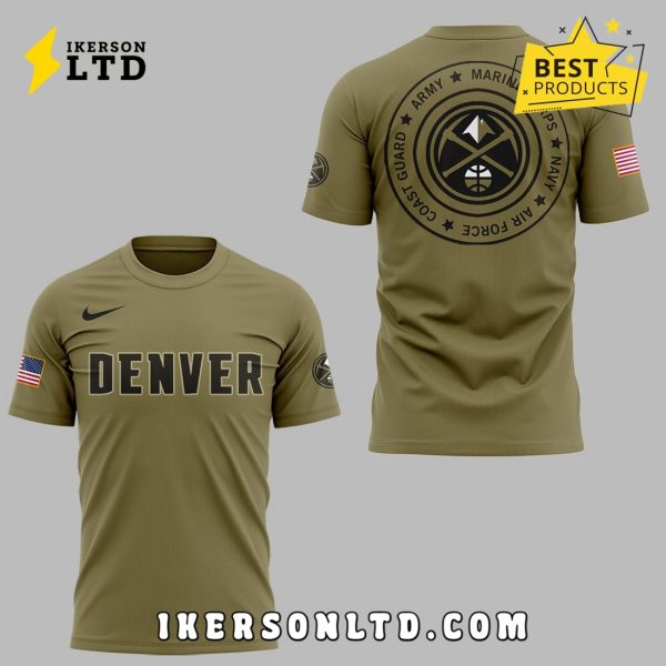 Denver Nuggets x 2025 Military Appreciation Night Hoodie