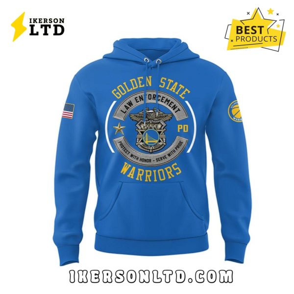 Golden State Warriors x 2025 Low Enforcement Appreciation Hoodie