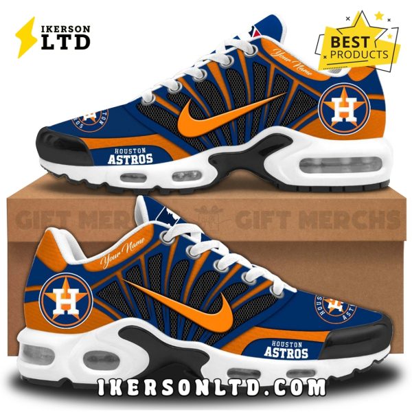 Houston Astros Custom MLB Air Max Plus Sneakers