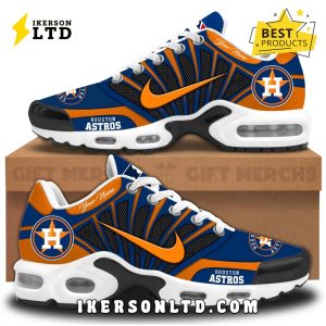 Houston Astros Custom MLB Air Max Plus Sneakers