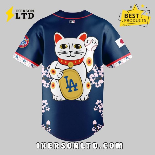 LA Dodgers x Japanese Heritage Night 2025 Baseball Jersey