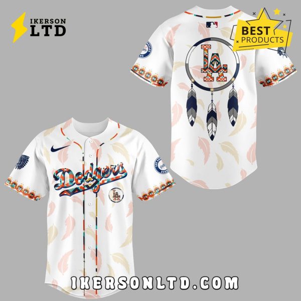 LA Dodgers x Native American Heritage Night 2025 Baseball Jersey