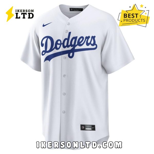 LA Miguel Vargas White Replica Player Baseball Jersey