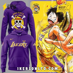 Los Angeles Lakers x One Piece Night Gift For Fans Hoodie