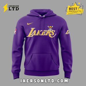 Los Angeles Lakers x One Piece Night Gift For Fans Hoodie