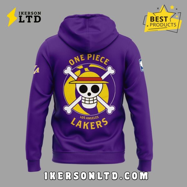 Los Angeles Lakers x One Piece Night Gift For Fans Hoodie