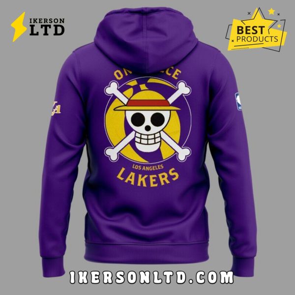 Los Angeles Lakers x One Piece Night Gift For Fans Hoodie