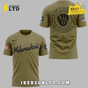 Milwaukee Brewers x 2025 Military Appreciation Night Hoodie
