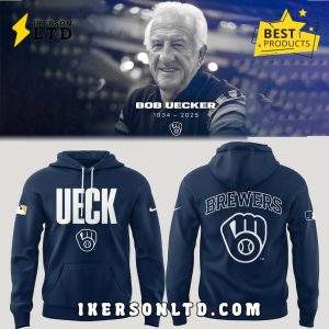 Milwaukee Brewers x Bob Uecker Honoring The Legend Hoodie