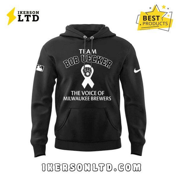 Milwaukee Brewers x Bob Uecker The Black Legend Hoodie