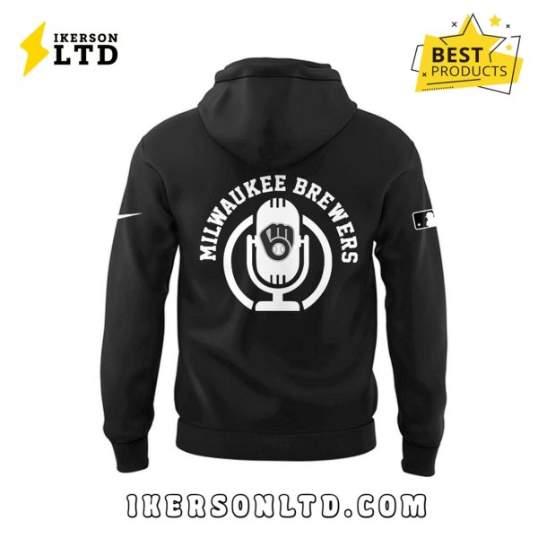 Milwaukee Brewers x Bob Uecker The Black Legend Hoodie
