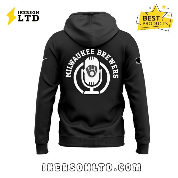 Milwaukee Brewers x Bob Uecker The Black Legend Hoodie